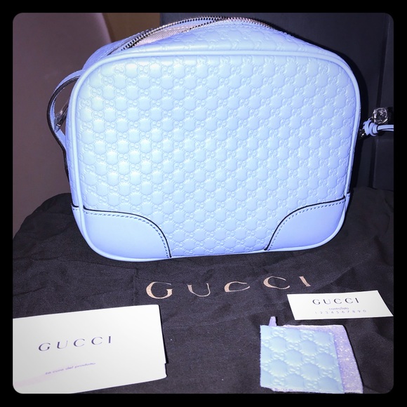Gucci Handbags - Gucci Guccisima Mineral Blue crossbody